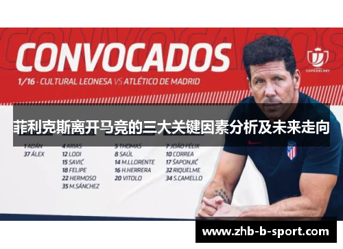 菲利克斯离开马竞的三大关键因素分析及未来走向 菲利克斯离开马竞的三大关键因素分析及未来走向